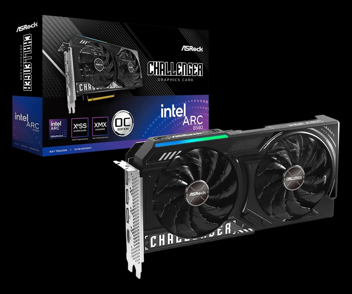 ASRock Intel Arc B580 Challenger 12GB OC